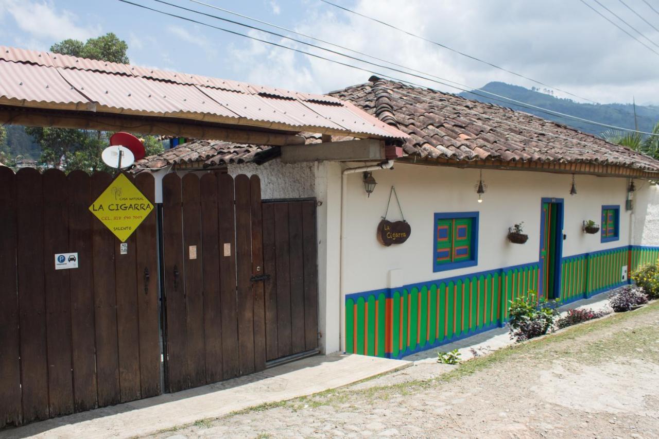ホテル La Cigarra Casa De Huespedes サレント エクステリア 写真