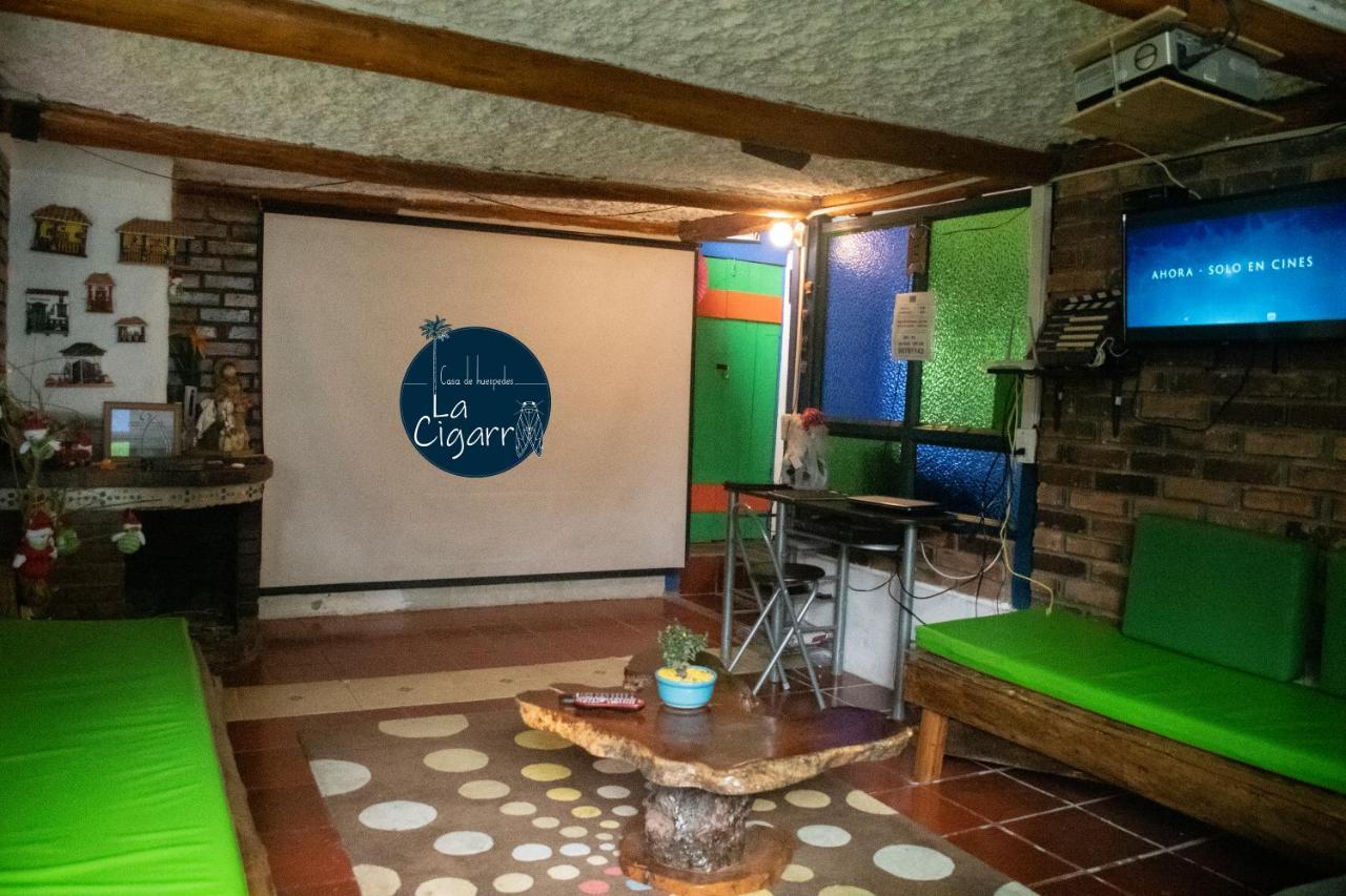 ホテル La Cigarra Casa De Huespedes サレント エクステリア 写真
