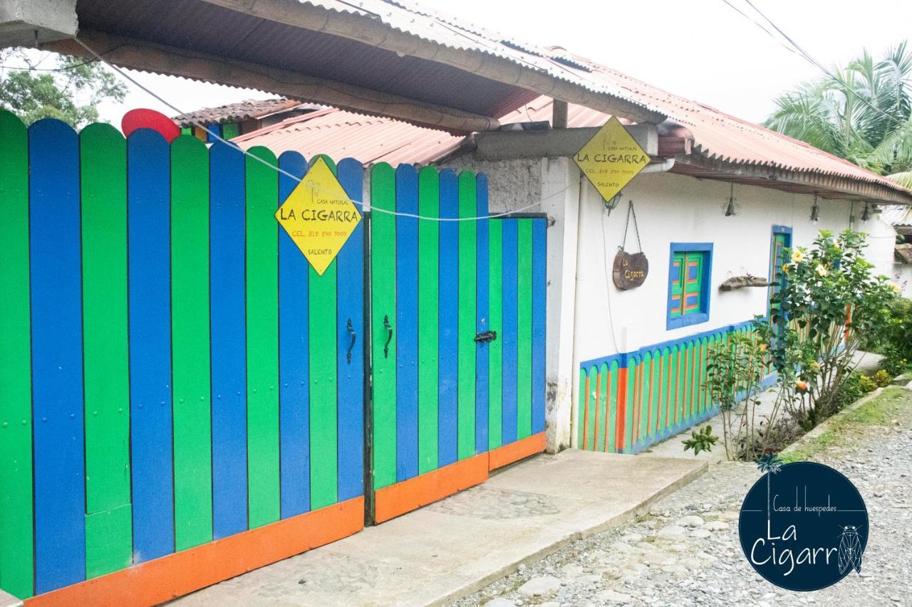 ホテル La Cigarra Casa De Huespedes サレント エクステリア 写真