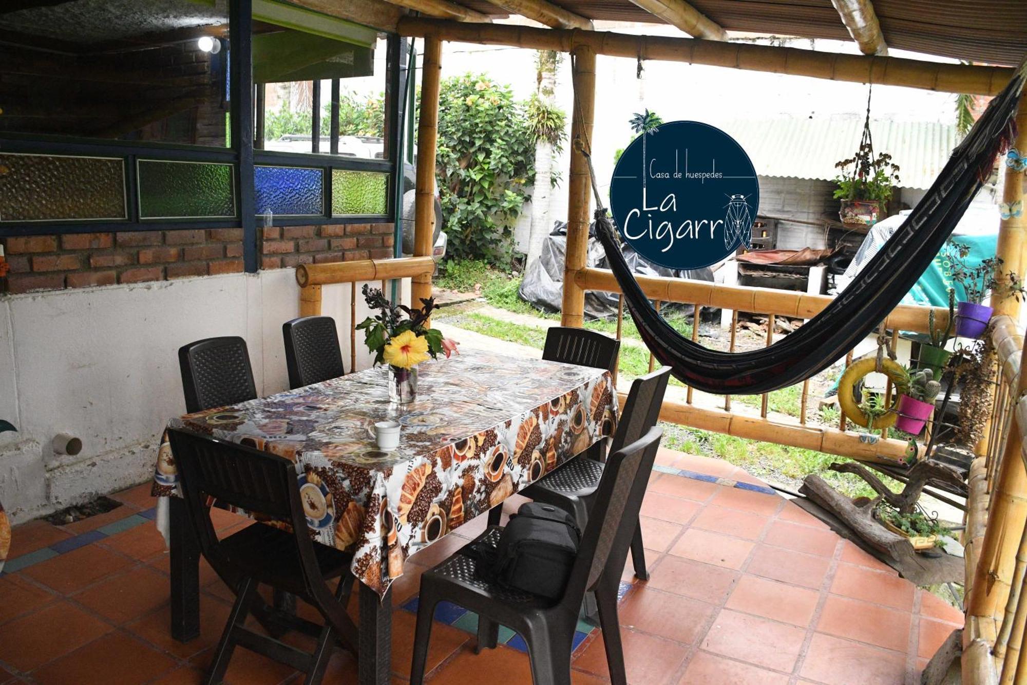 ホテル La Cigarra Casa De Huespedes サレント エクステリア 写真