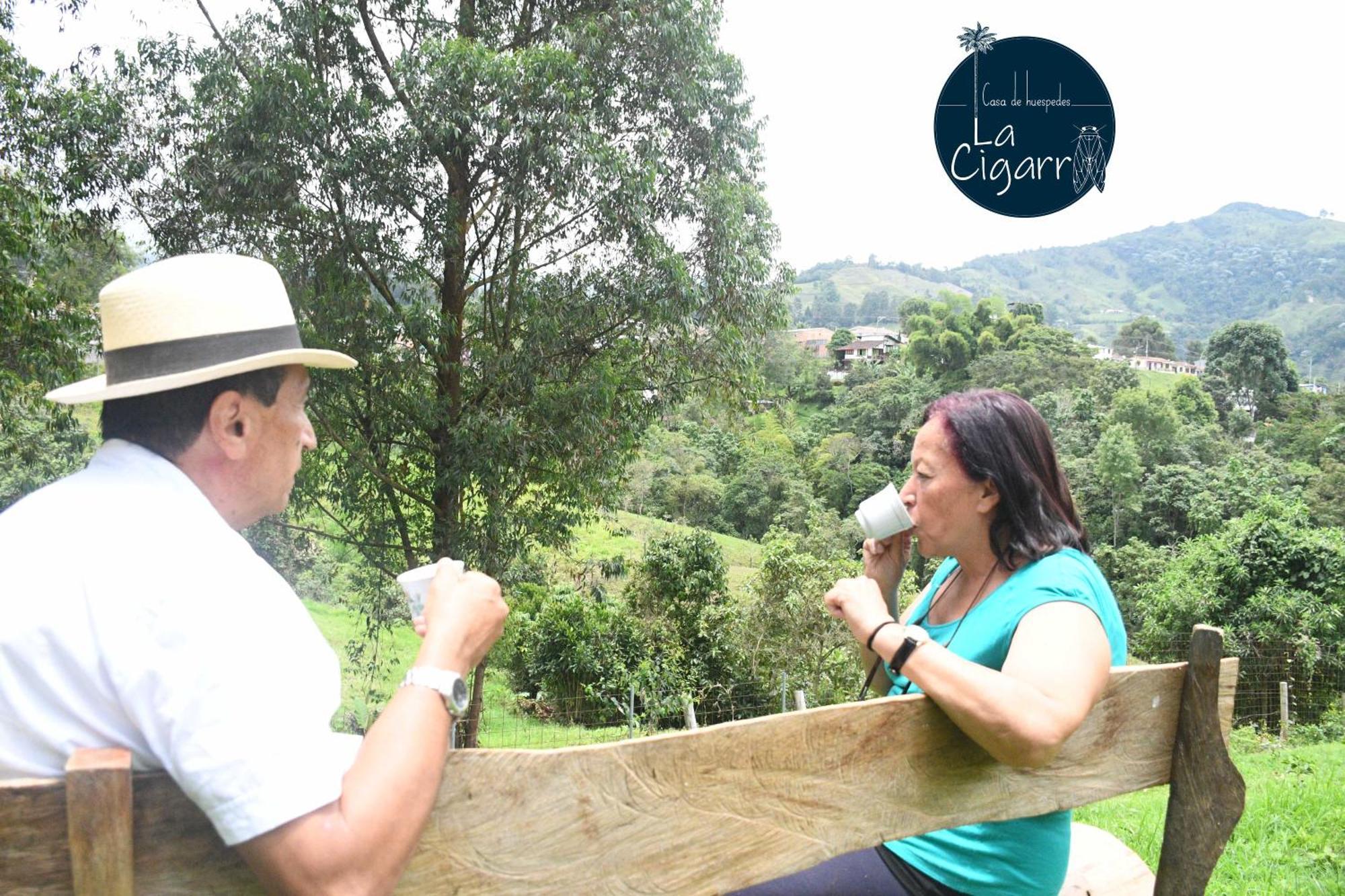 ホテル La Cigarra Casa De Huespedes サレント エクステリア 写真