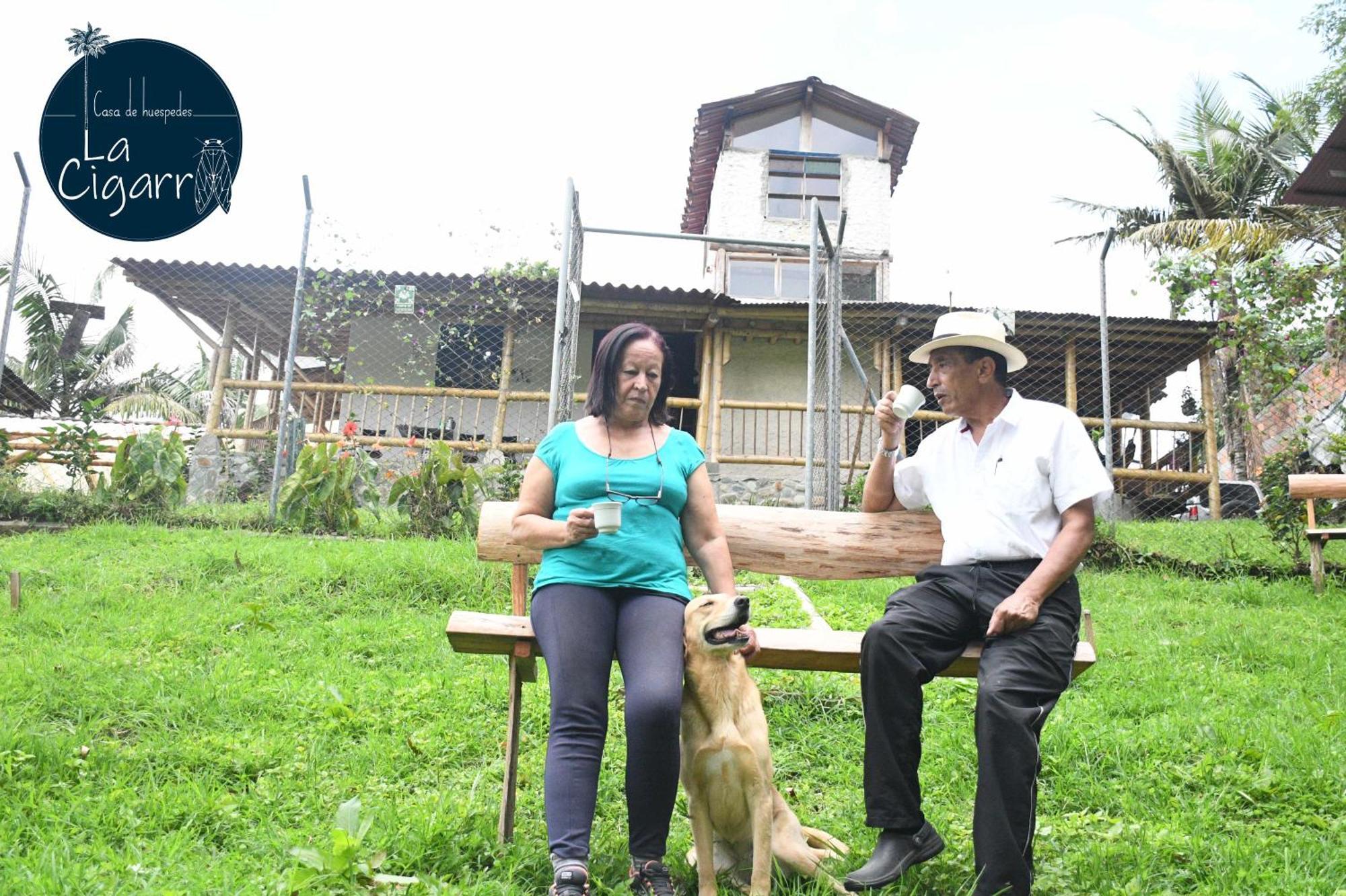 ホテル La Cigarra Casa De Huespedes サレント エクステリア 写真